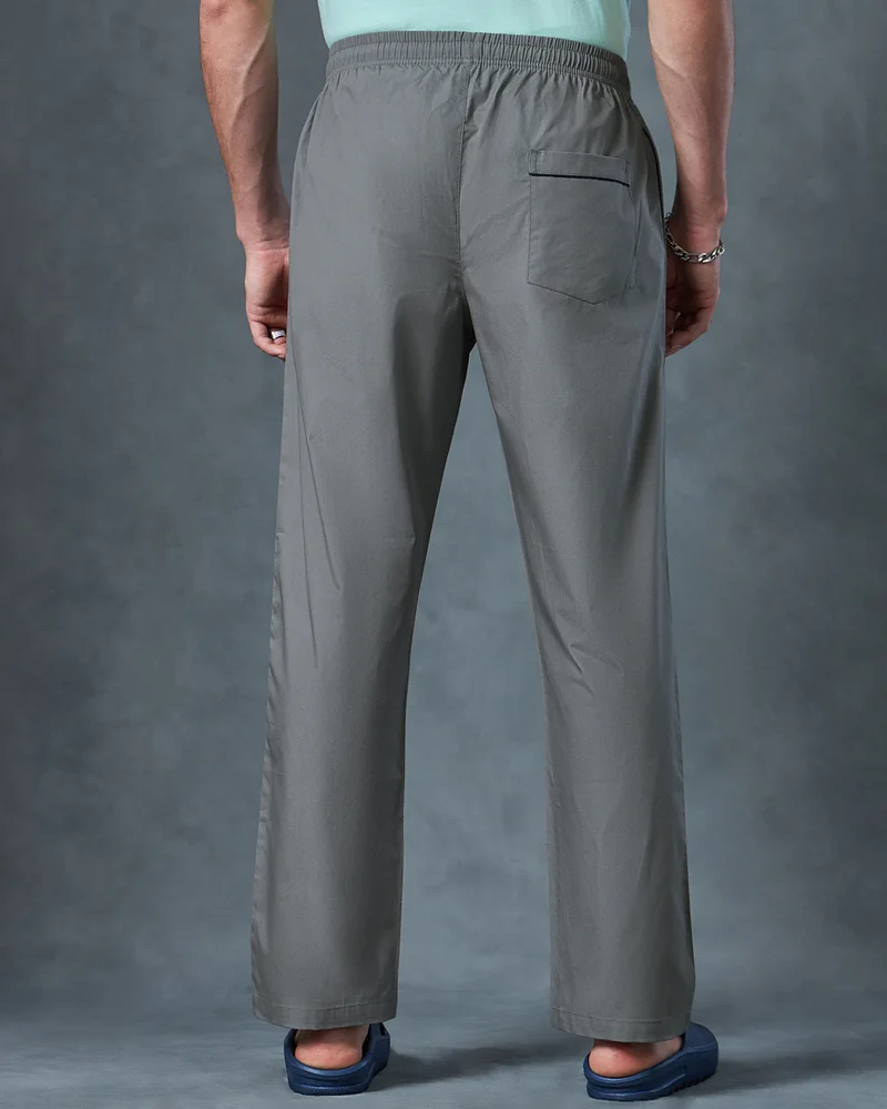 bewakoof  Men's Grey Pyjamas  | Best Price UAE